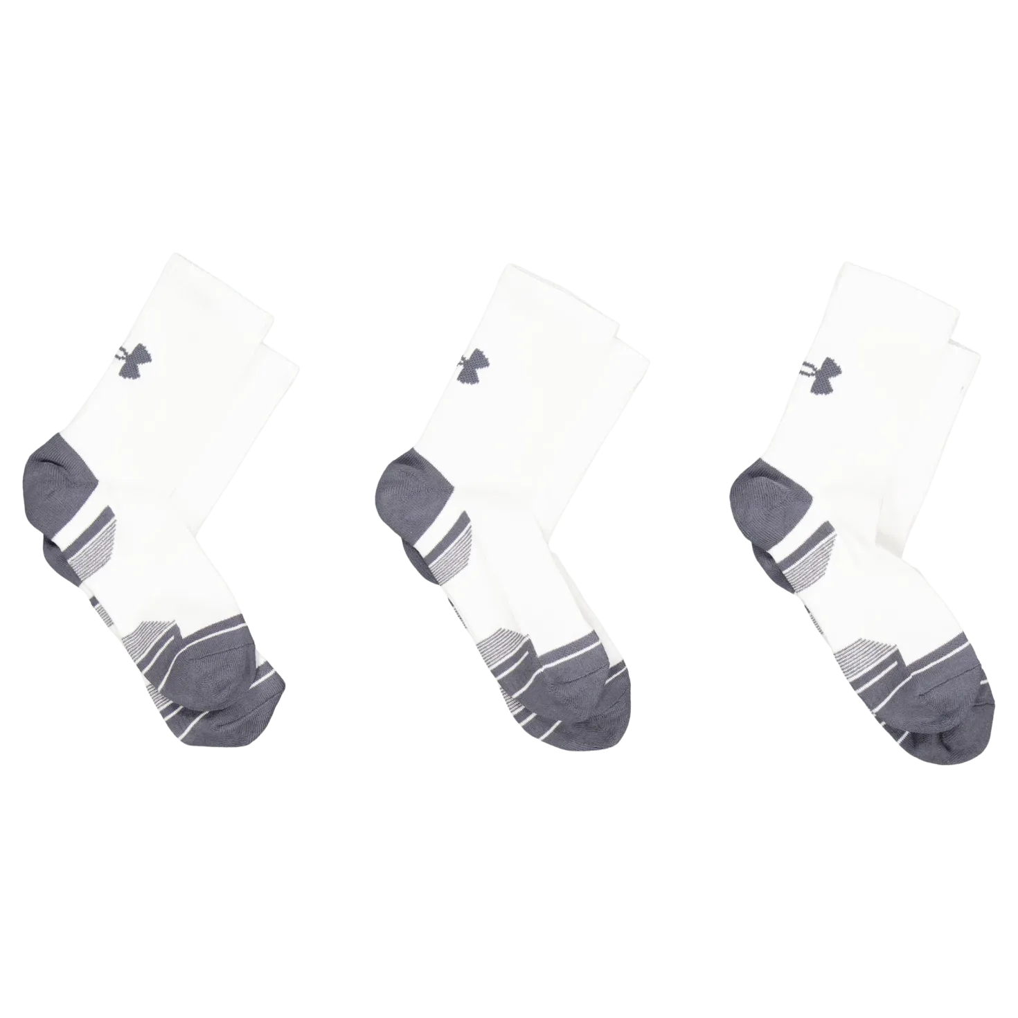 Ua Performance Cotton 3p Mid White