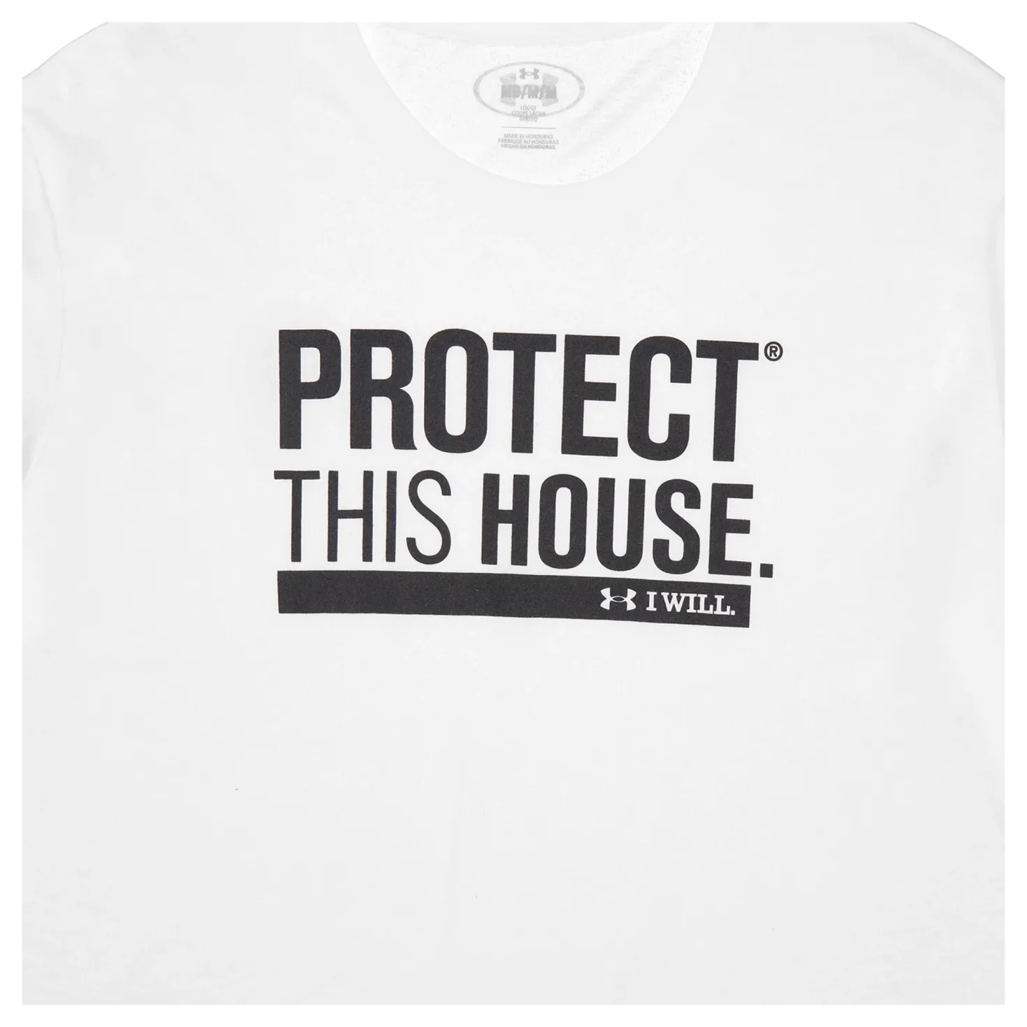Ua Protect This House Ss White