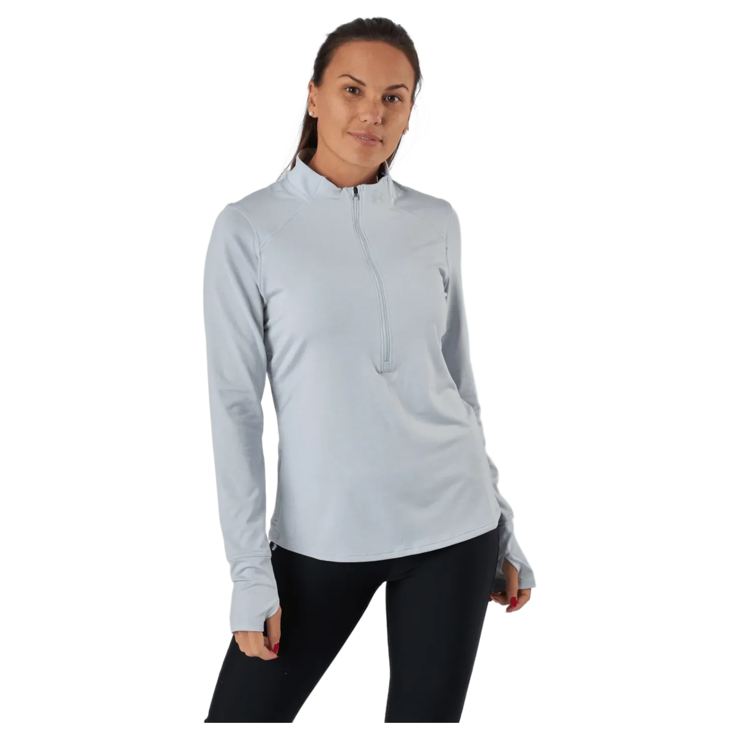 Ua Qualifier Run 2.0 1/2 Zip Halo Gray