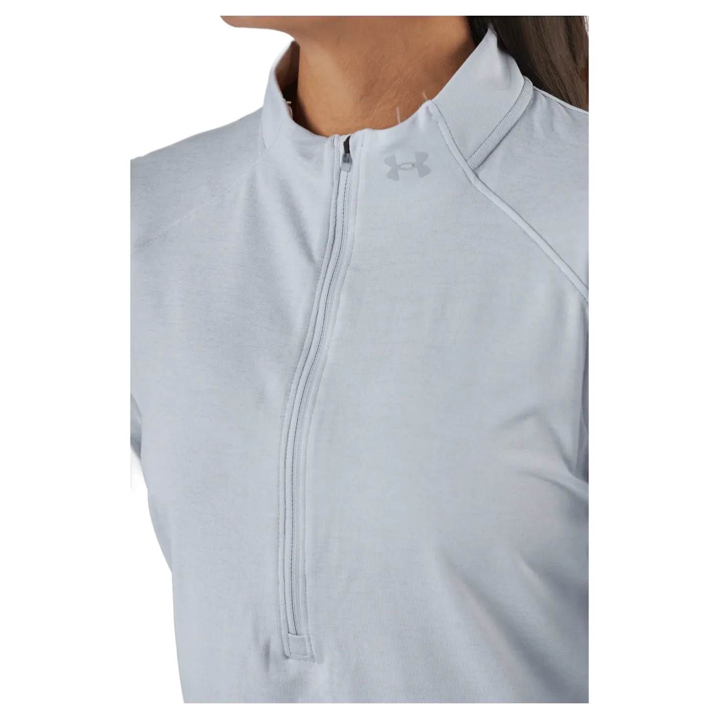 Ua Qualifier Run 2.0 1/2 Zip Halo Gray