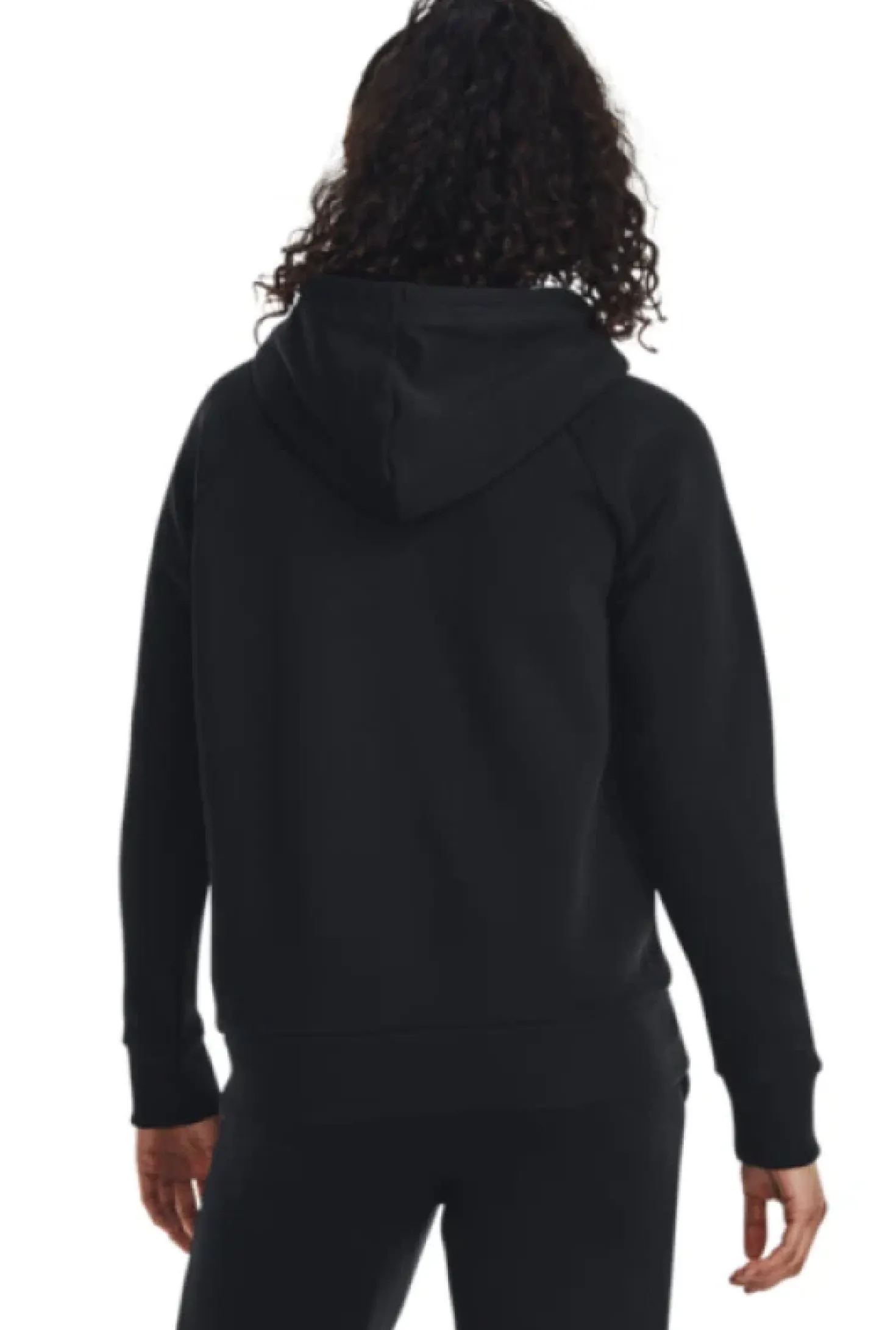 Ua Rival Fleece Big Logo Hdy Black