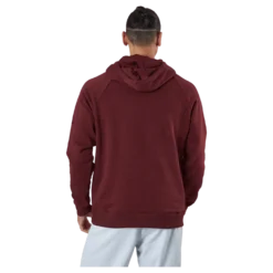 Ua Rival Fleece Hoodie Chestnut Red