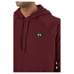 Ua Rival Fleece Hoodie Chestnut Red