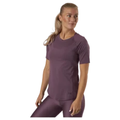 Ua Rush Mesh Ss Ash Plum