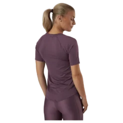 Ua Rush Mesh Ss Ash Plum