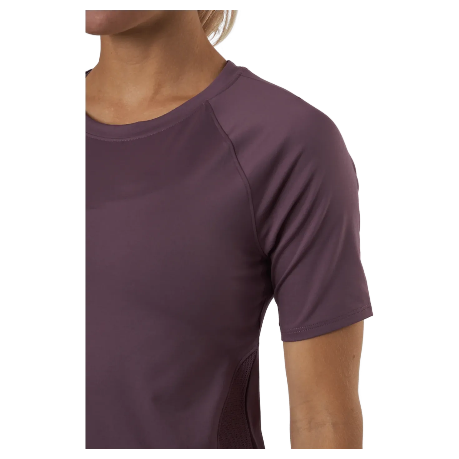 Ua Rush Mesh Ss Ash Plum