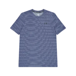 Ua Seamless Novelty Ss Downpour Gray
