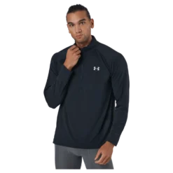 Ua Streaker Half Zip Black