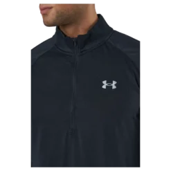 Ua Streaker Half Zip Black