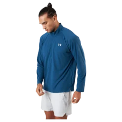 Ua Streaker Half Zip Petrol Blue