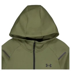 Ua Unstoppable Flc Hoodie Marine Od Green