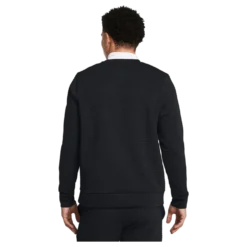 Ua Unstoppable Flc Txtr Crew Black