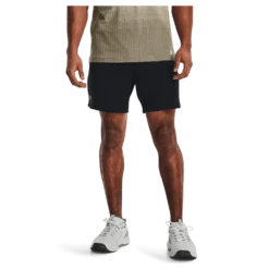 Ua Vanish Woven 6in Shorts Black