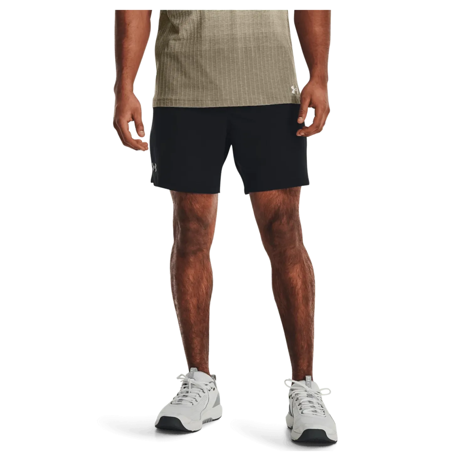 Ua Vanish Woven 6in Shorts Black