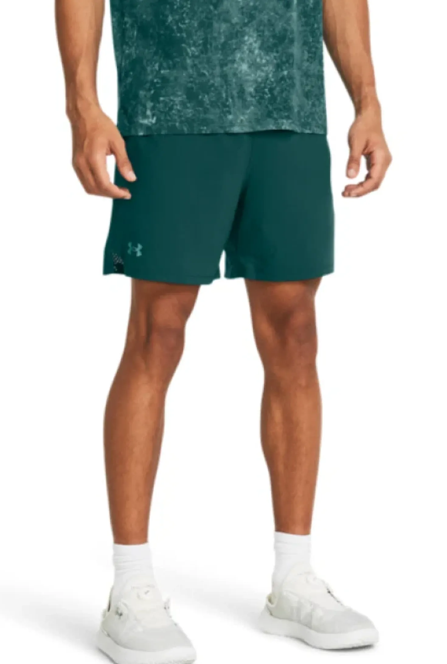 Ua Vanish Woven 6in Shorts Blue