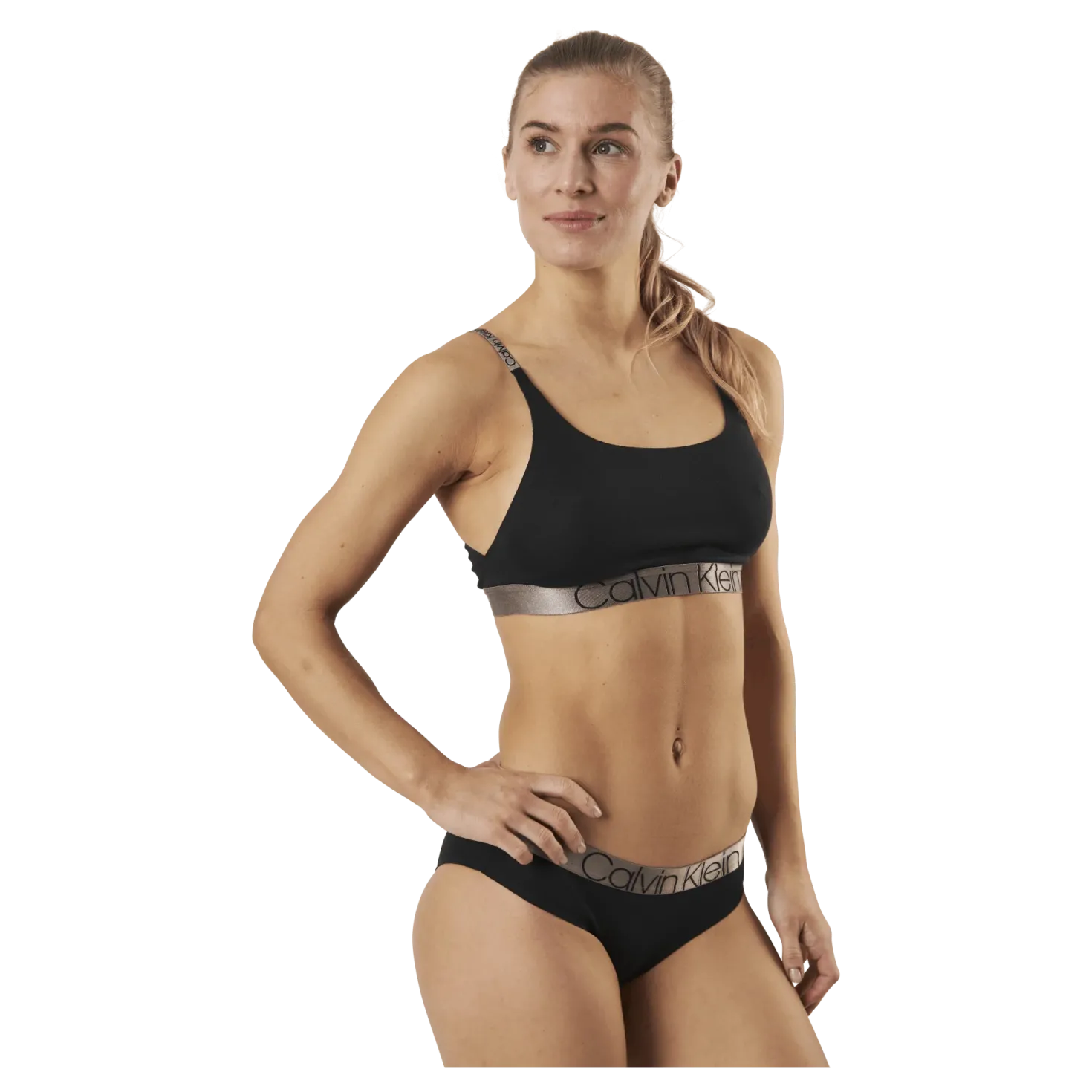 Unlined Bralette Black