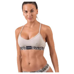 Unlined Bralette Brown