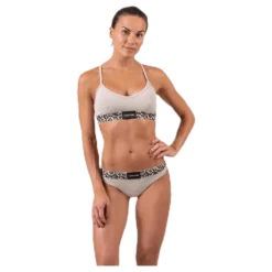 Unlined Bralette Brown