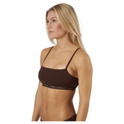 Unlined Bralette 2pk Umber/umber