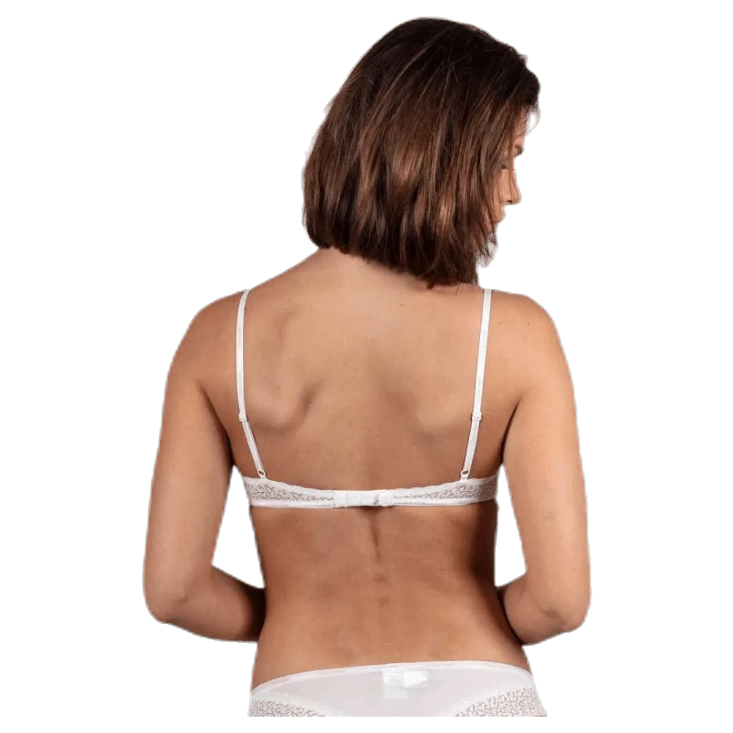 Unlined Triangle White