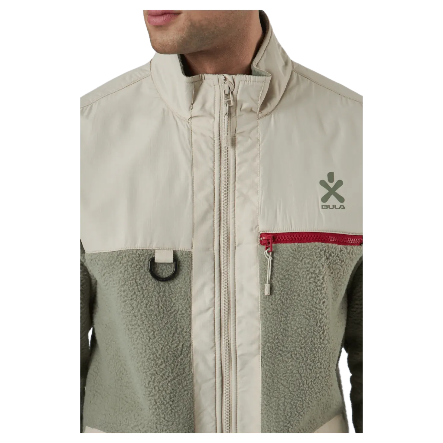 Utility Fleece Jacket Sage