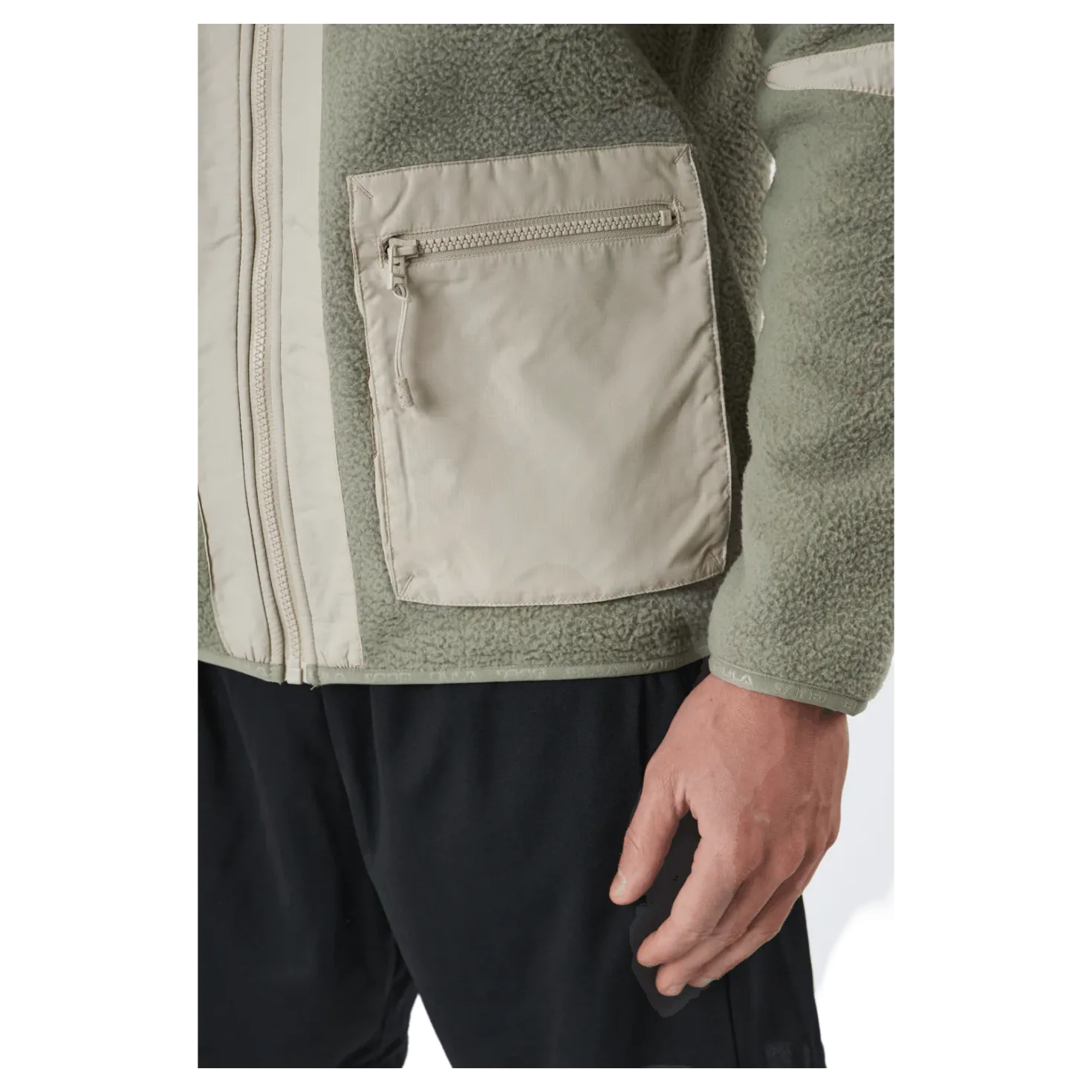 Utility Fleece Jacket Sage