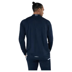 UX Elite Halfzip Top Blue/White