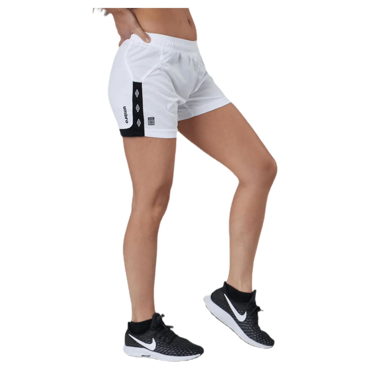 UX Elite Shorts White/Black