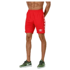 UX-1 Player Shorts White/Red