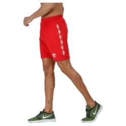 UX-1 Player Shorts White/Red