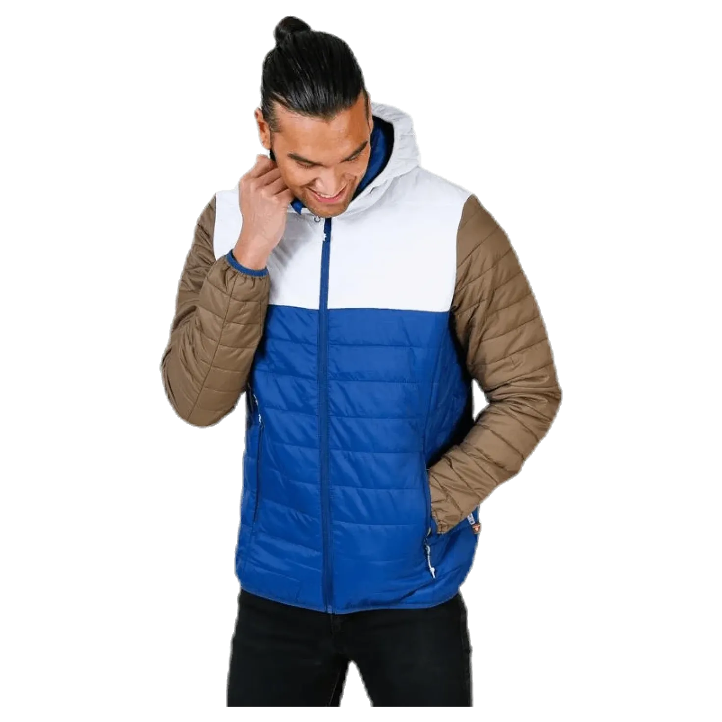 Vallerås Jacket Blue/Brown/White