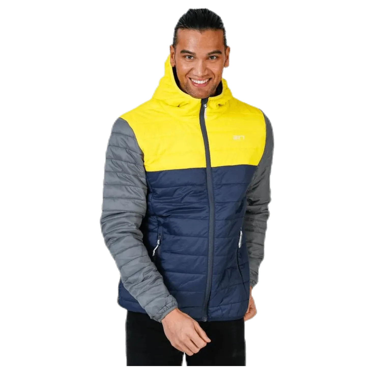 Vallerås Jacket Blue/Grey/Yellow