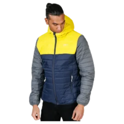 Vallerås Jacket Blue/Grey/Yellow