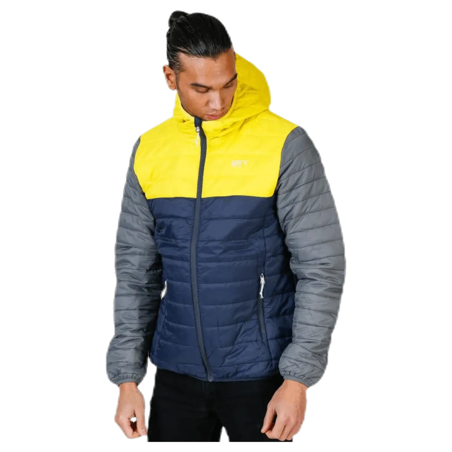 Vallerås Jacket Blue/Grey/Yellow