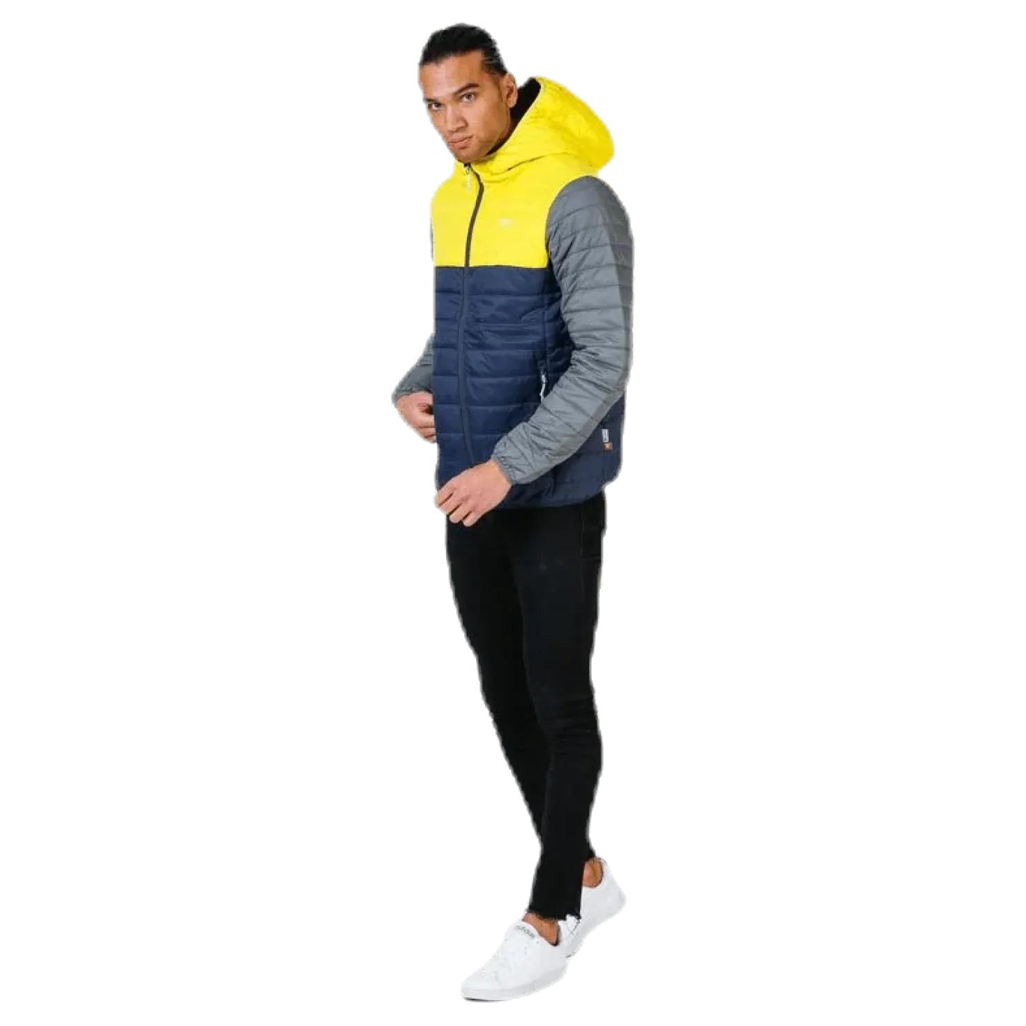 Vallerås Jacket Blue/Grey/Yellow