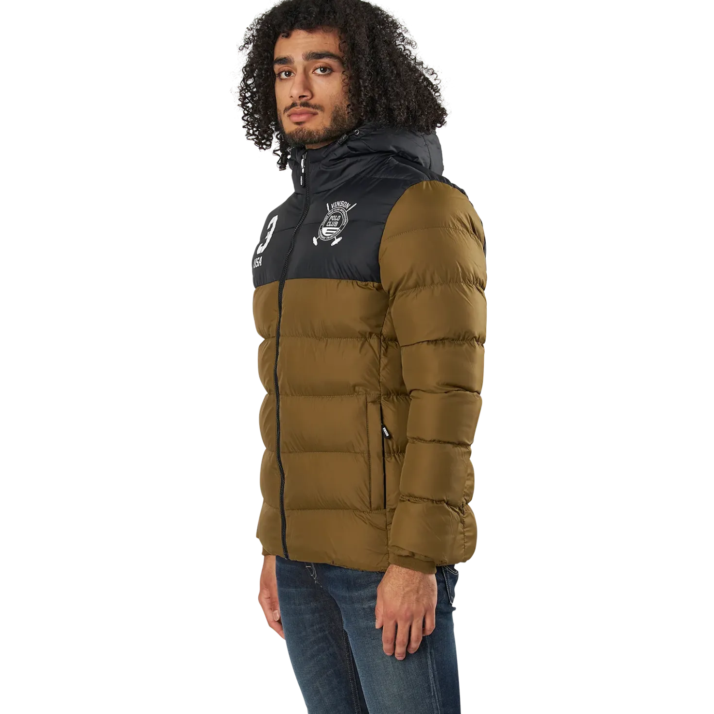 Vance Jacket Black/Green