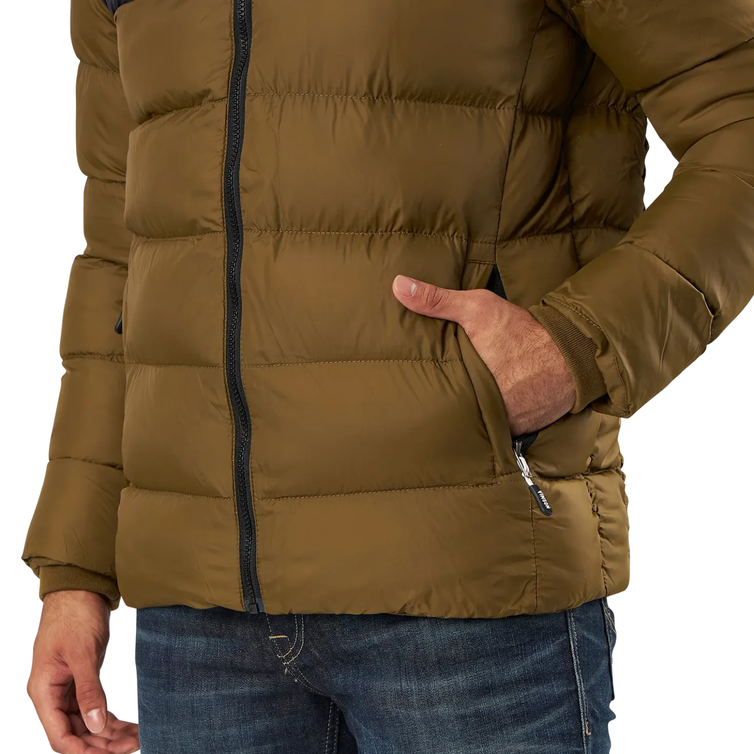 Vance Jacket Black/Green