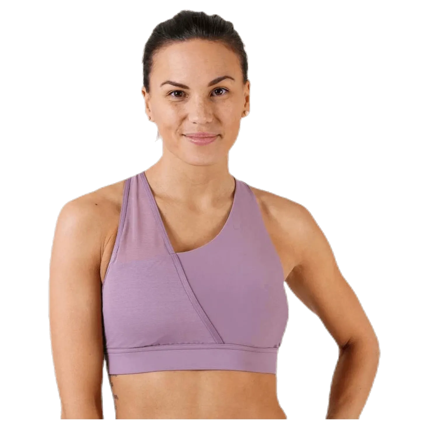 Vanish Asymmetric Low Bra Purple