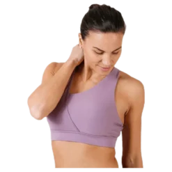 Vanish Asymmetric Low Bra Purple