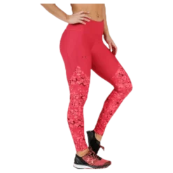 Vanish Printed Legging Pink