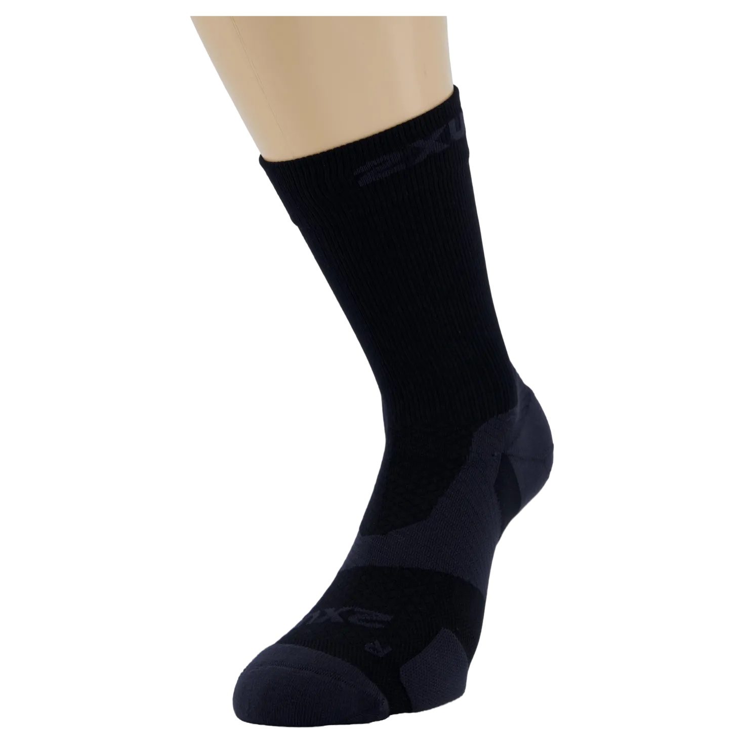 Vectr Light Cushion Crew Sock Black/titanium