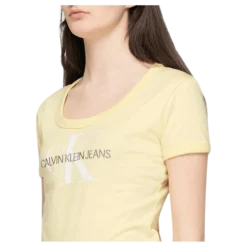 Vegetable Dye Monogram Baby Te Yellow
