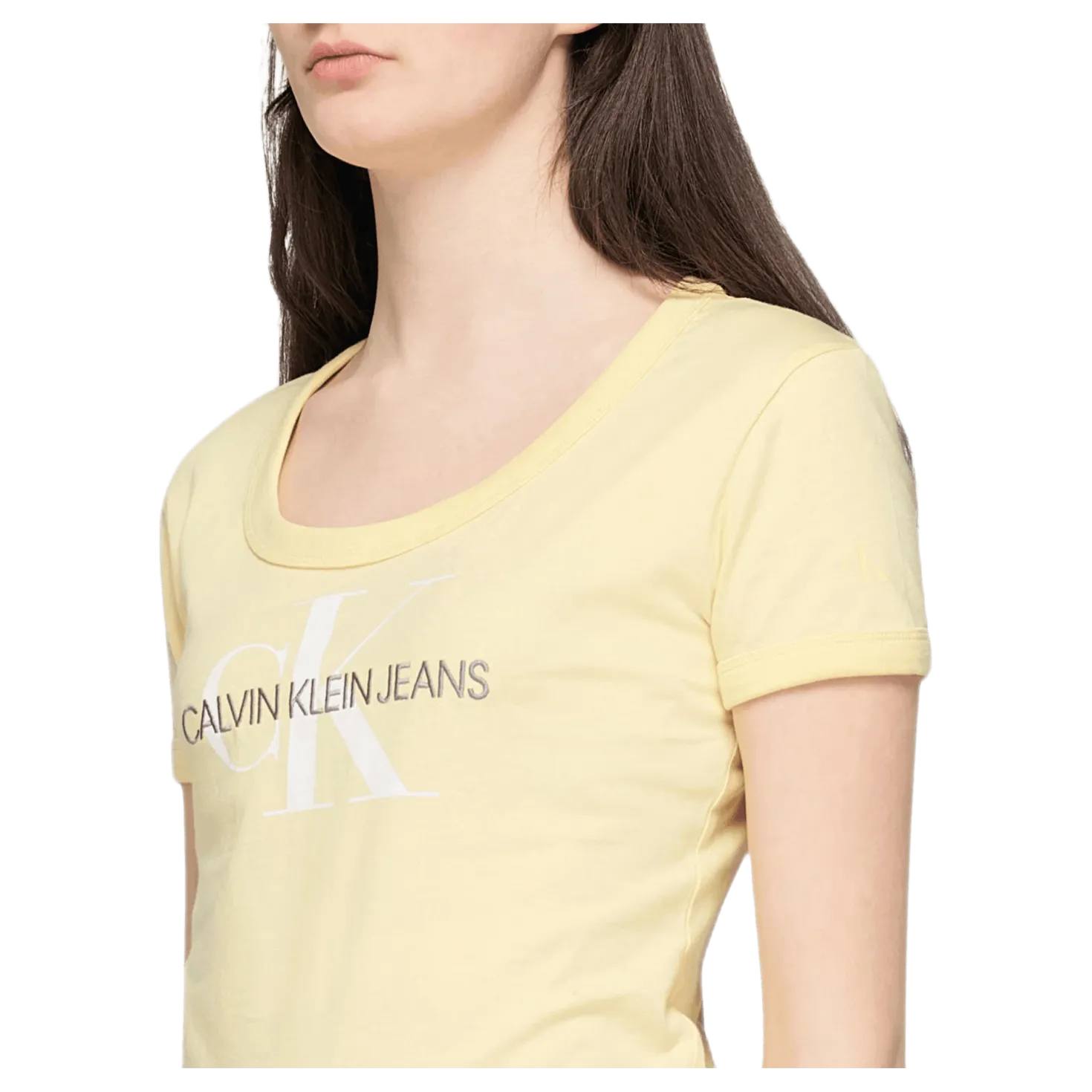 Vegetable Dye Monogram Baby Te Yellow
