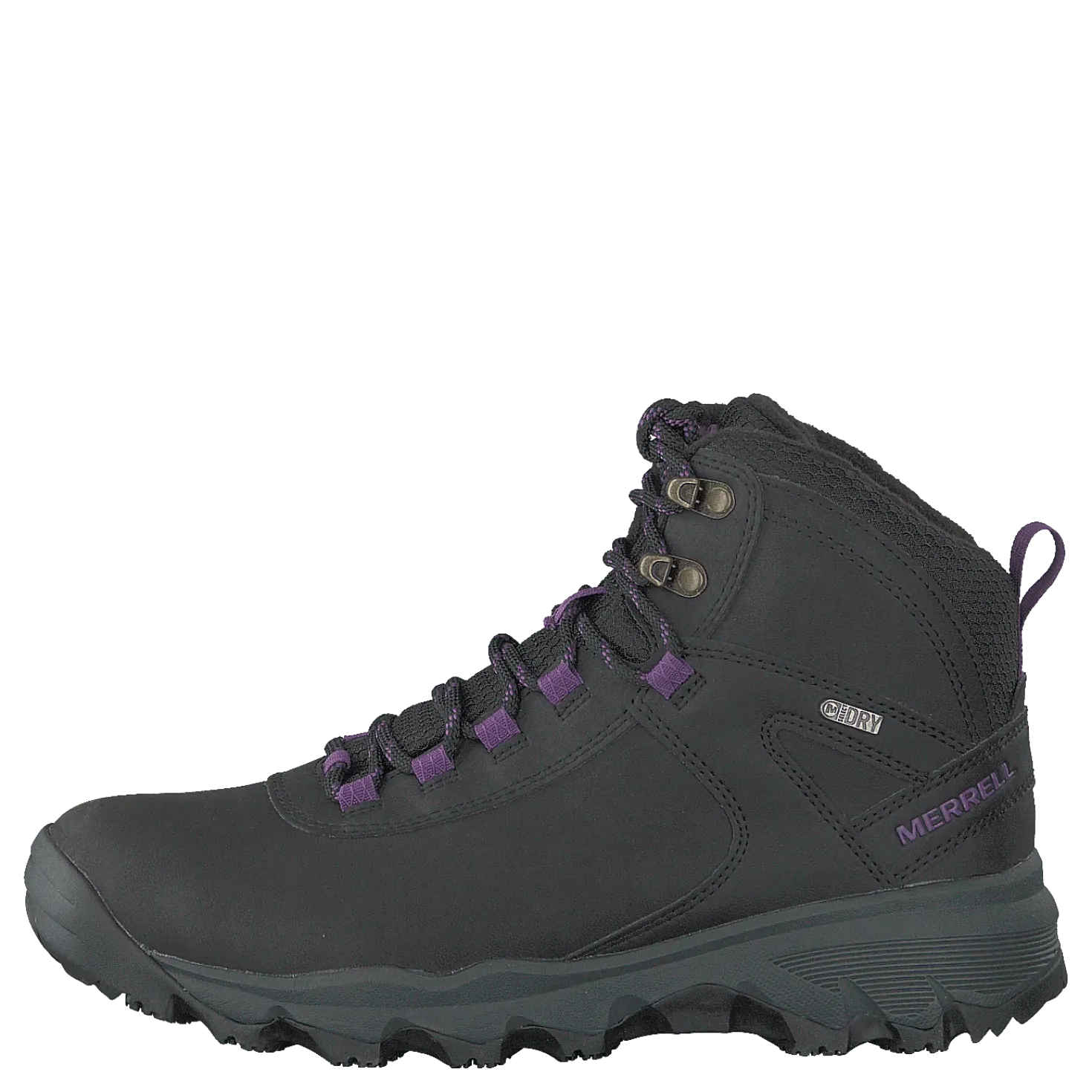 Vego Mid Leather North Wp Ice+ Black/gloxinia