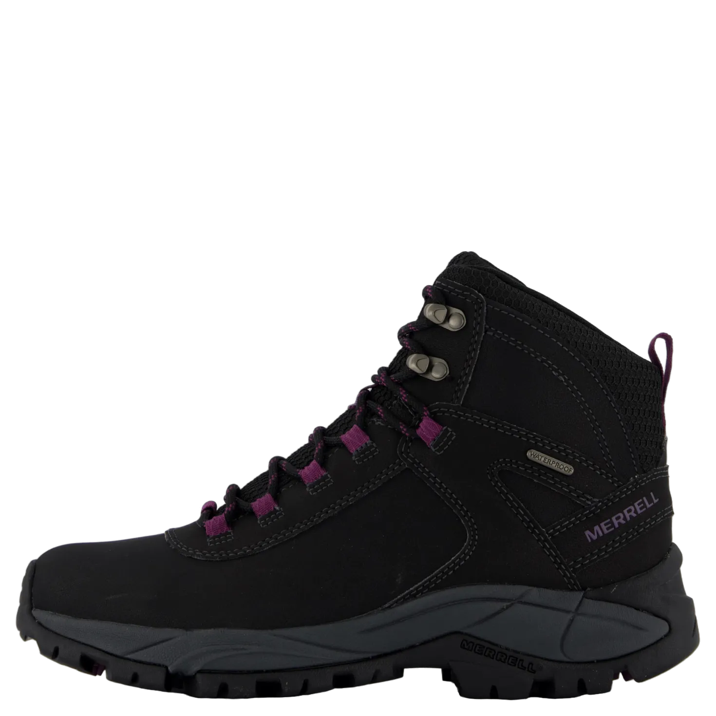 Vego Mid Leather WTPF Black/Gloxinia