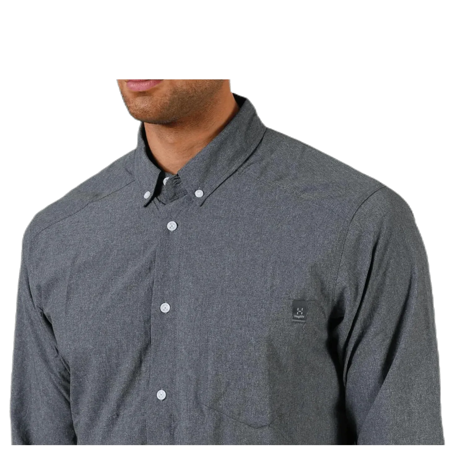 Vejan LS Shirt Grey