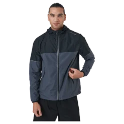 Verbol M Running Jacket W/hood India Ink