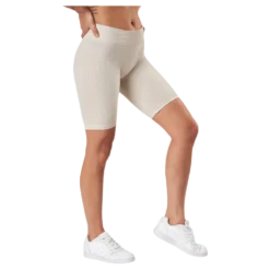 Vicky Rib Seamless Shorts Grey