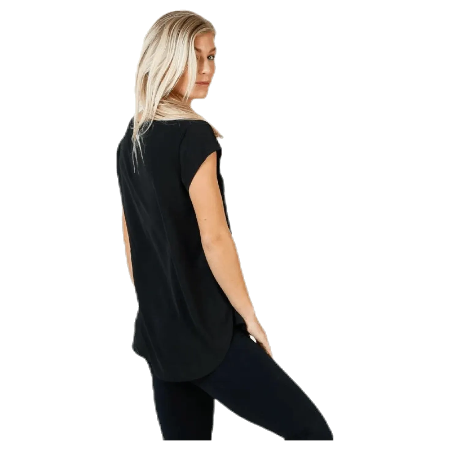 Vic S/S Solid Top Black