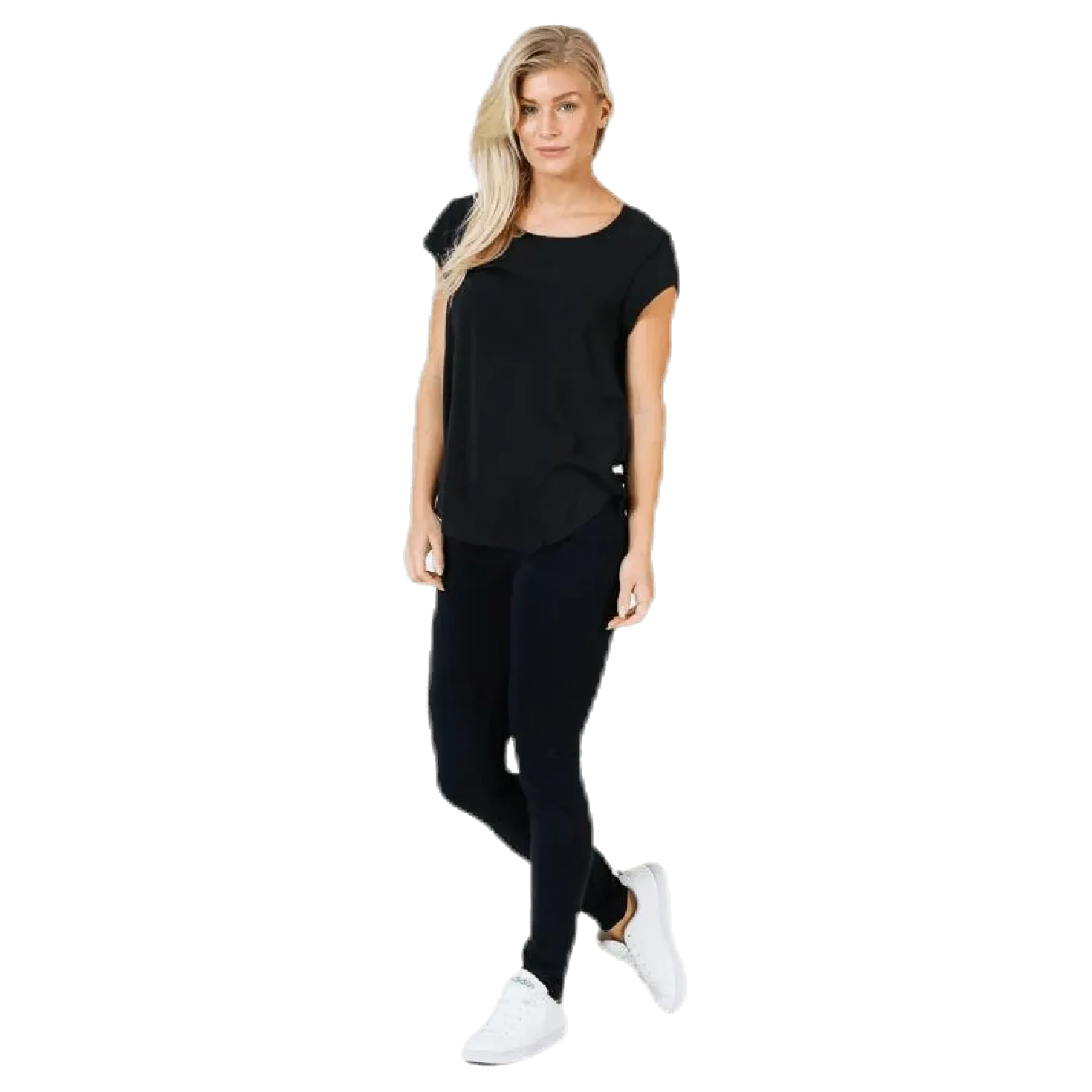Vic S/S Solid Top Black